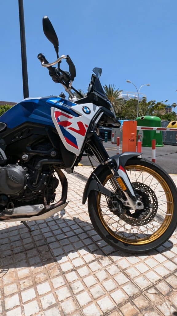 BMW F900 GS Tricolore - Tenerife